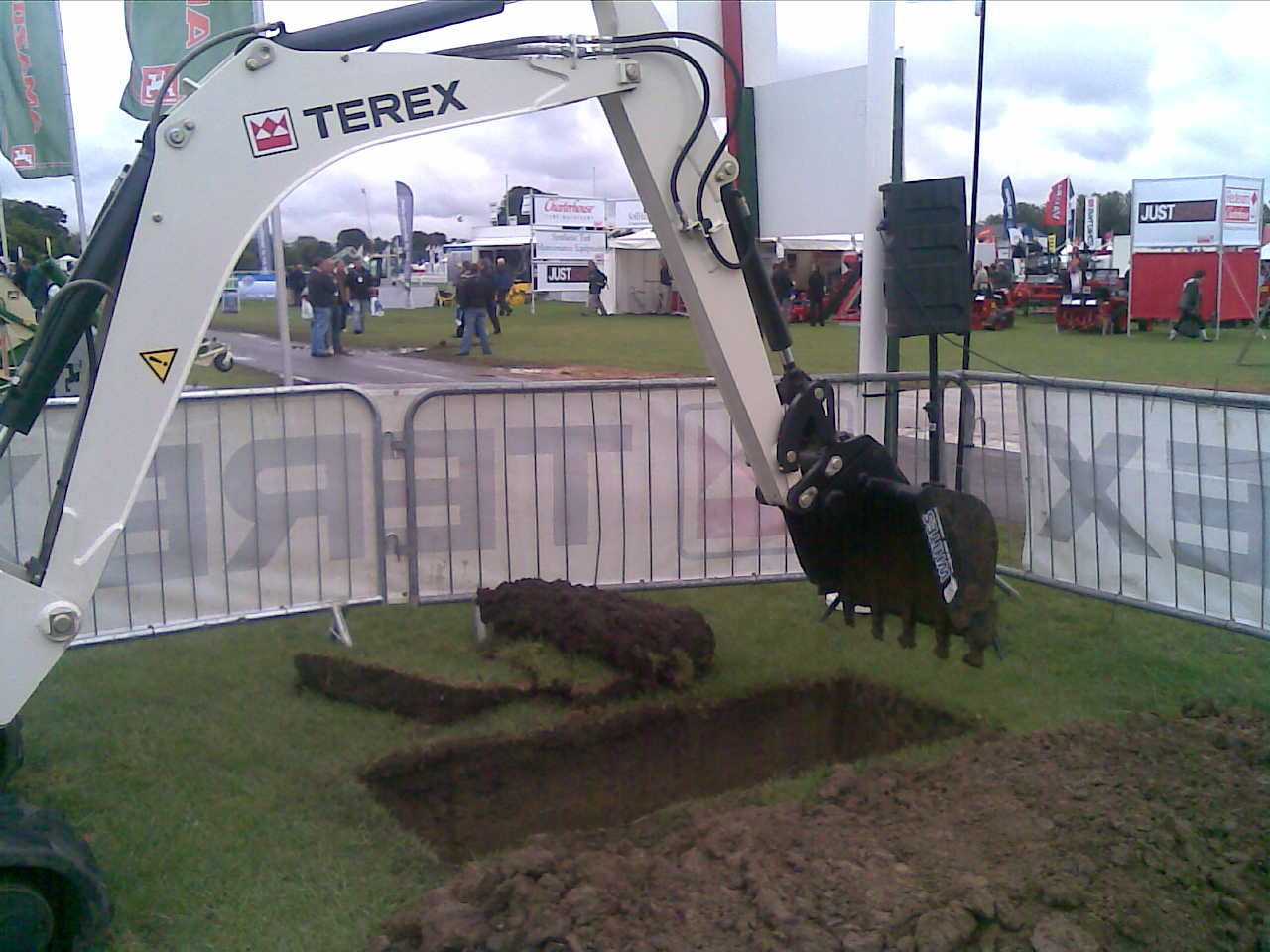 Grave digging buckets Whites Material Handling