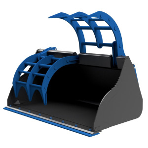 Hdx waste+ grapple buckets